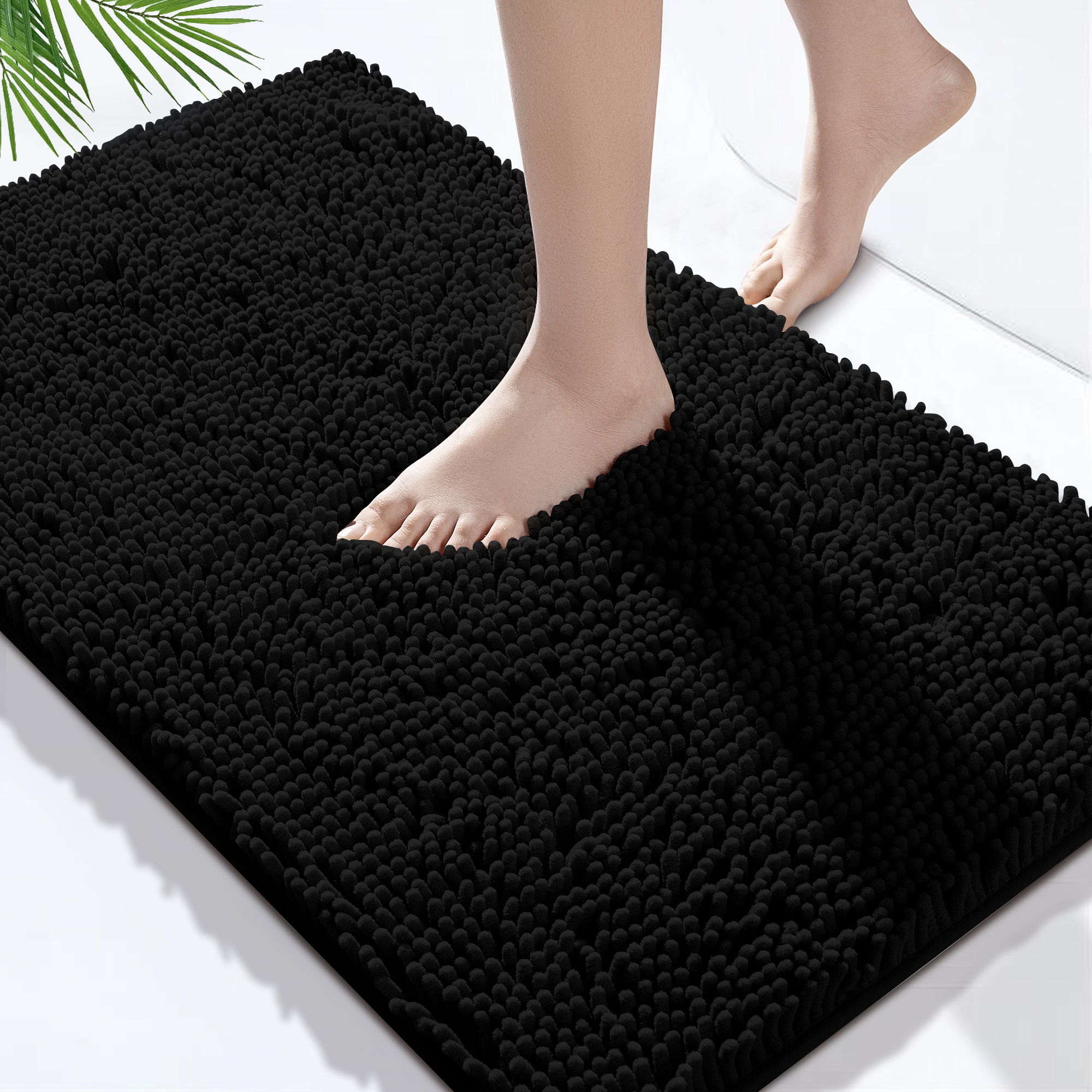 Better Homes and Gardens Thick and Plush Bath Rug, 23 x 39, Papyrus