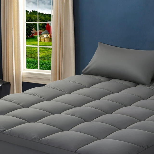 Shilucheng Full Mattress Topper, Extra Thick Cooling Mattress Pad Cover