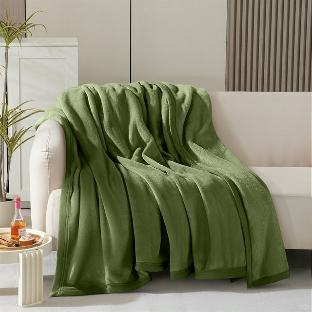 Shilucheng King Size Fleece Blankets, All Season Luxury Lightweight