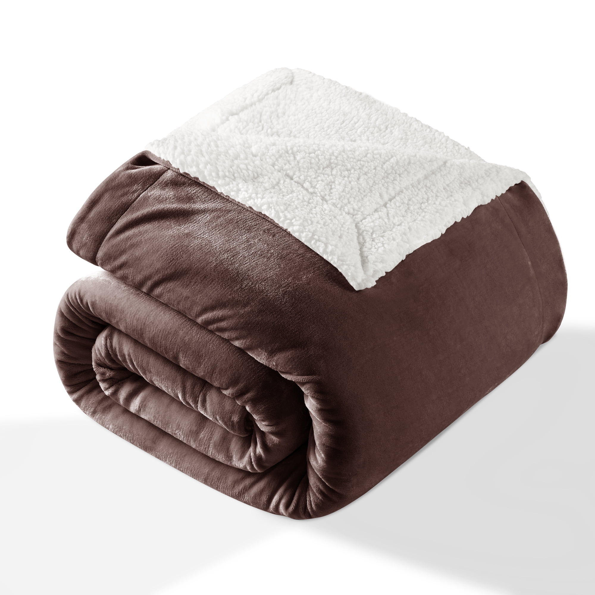 Shilucheng Soft Sherpa Fleece Blanket Thick Warm Velvet Throw Blanket for Bed Couch King 104 90