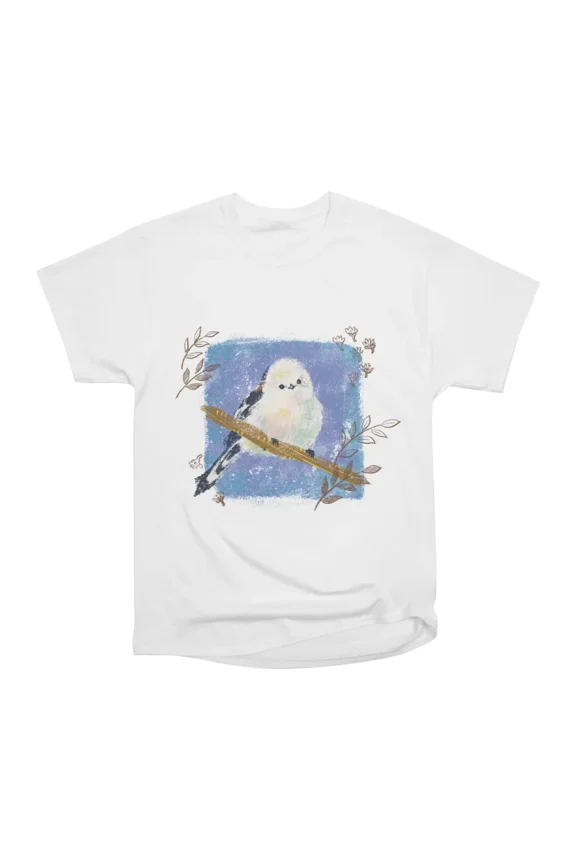 Shima Enaga Fluffball Bird T-Shirt Tee Gift For Him Merch For Her Apparel For Friend
