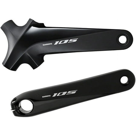 Shimano 105 FC-R7000 Crankset - 175mm, 11-Speed, W/O Rings, 110 BCD, Hollowtech Crank Arms, Hollowtech II Spindle