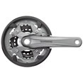 thumbnail image 1 of Shimano Alivio M4000 9-Speed Crankset 40/30/22t 170mm Octalink Silver, 1 of 1