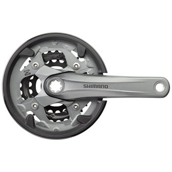 Shimano Alivio M4000 9-Speed Crankset 40/30/22t 170mm Octalink Silver