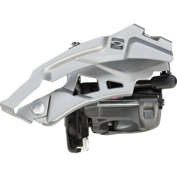 Shimano Alivio M4000 9-Speed Triple Top-Swing Dual-Pull Front Derailleur