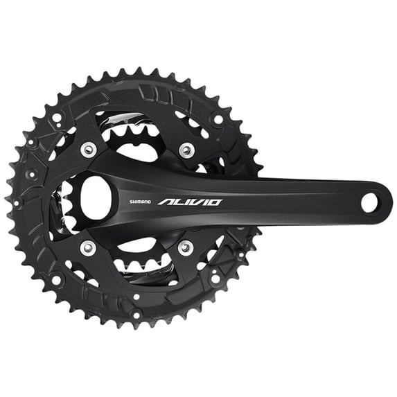 Shimano Alivio FC-T4060 Crankset - 170mm 9-Speed 48/36/26t 104/64 BCD