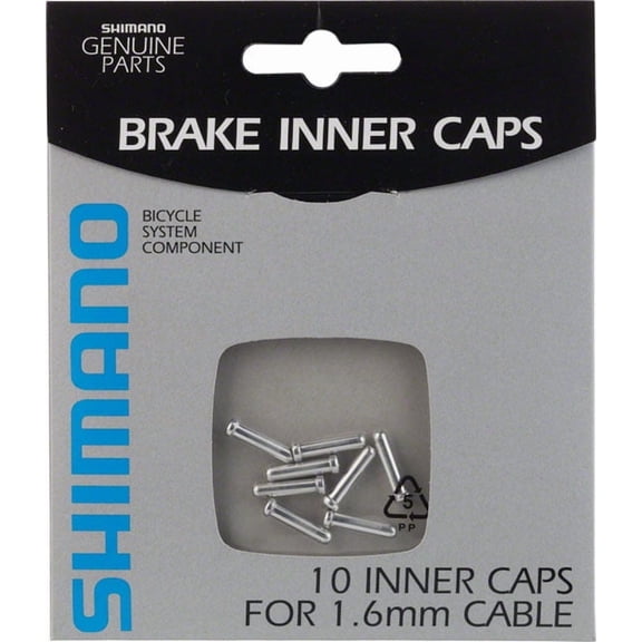 Shimano Brake Cable Tips Box of 10 Alloy Brake Cable Ends Prevents Fraying