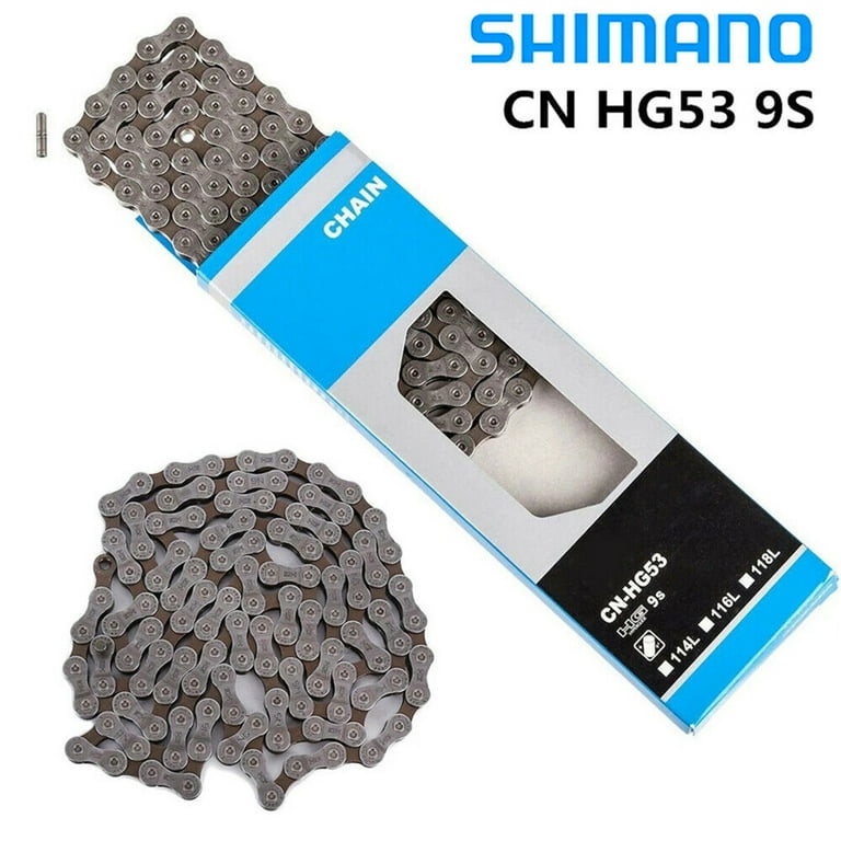 Shimano CN HG53 9 Speed Chain 116 Links Deore Sora fit Mountain Road Hybrid Bike