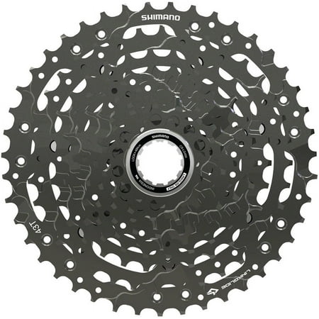 Shimano CUES CS-LG400-10 Cassette - 10 Speed, 11-43t, LINKGLIDE, Black