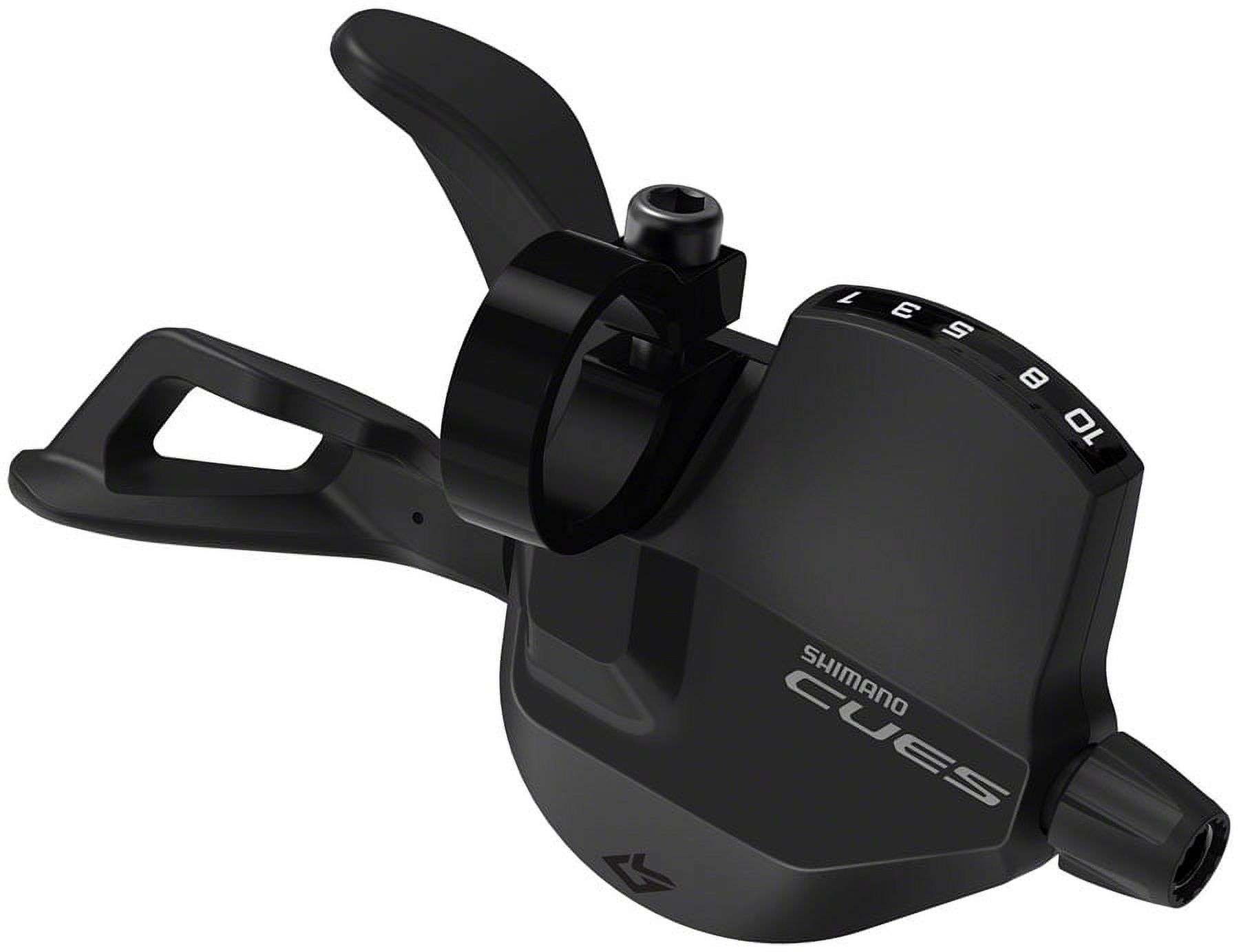 Shimano Deore SL-T6000 Shifter – Right Hand, 10-Speed, Black, Flat Bar