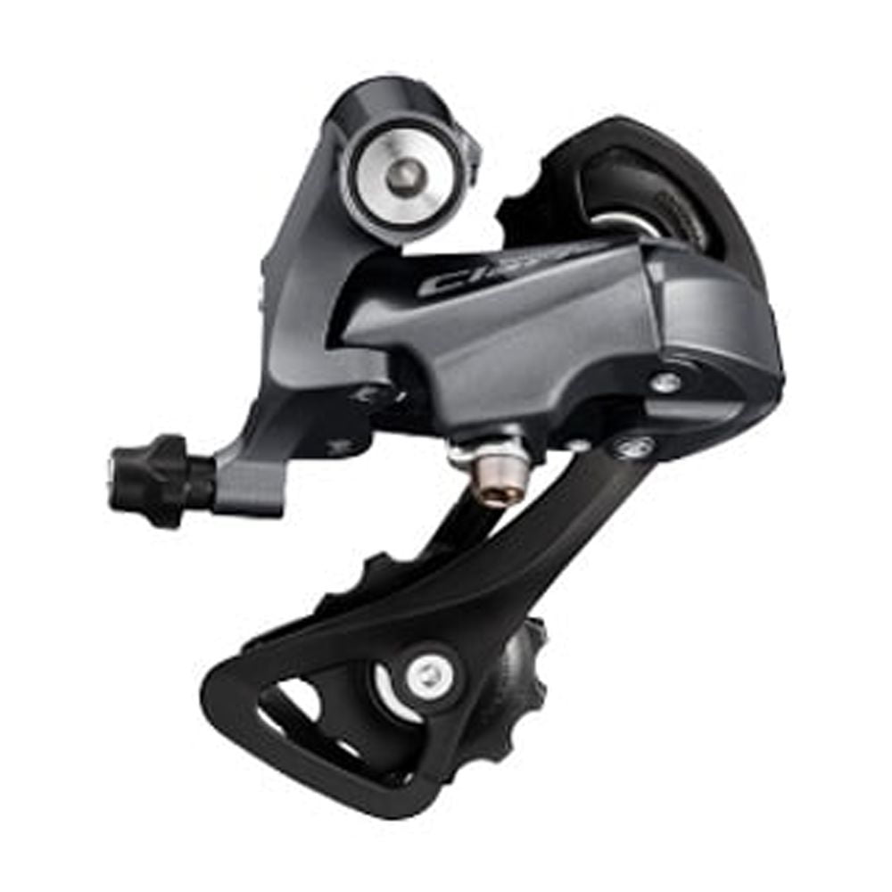 Dérailleur Arrière Shimano Tourney TY200 – Montage Direct, Cage Courte Acier Inox – 6/7 Vitesses – Design Sportif