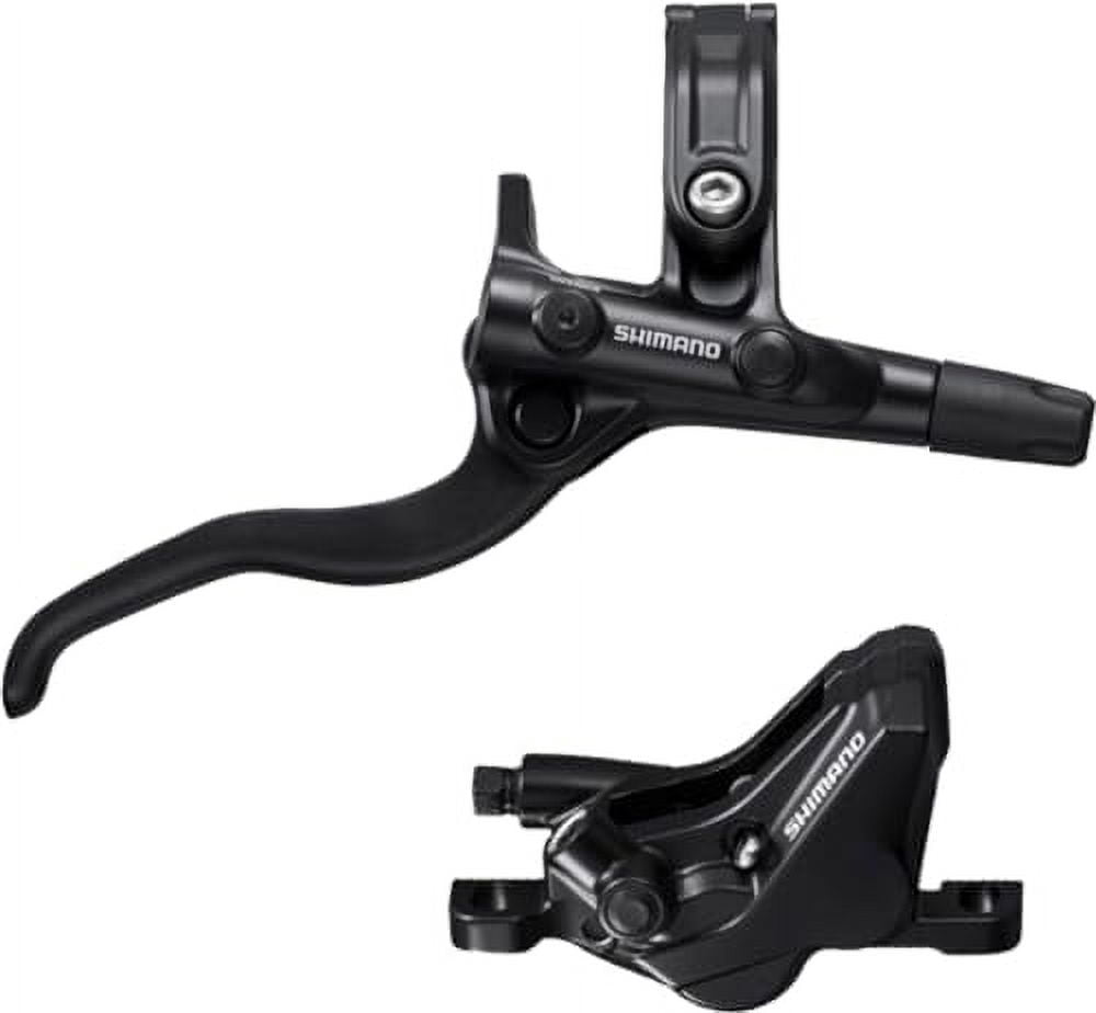 SHIMANO Deore Hydraulic Disc Brake Set - BL-M4100 Lever & BR-MT420 4-Piston Caliper, Resin Pads