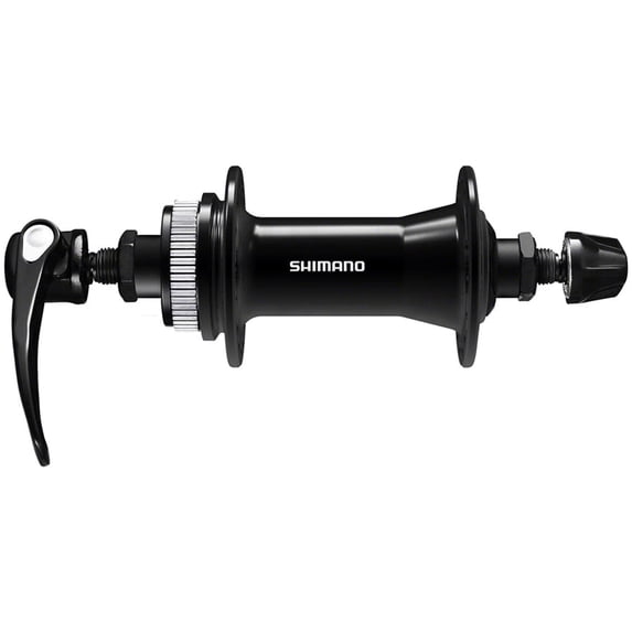 Mozzo anteriore Shimano Deore HB-QC400 - QR x 100 mm, disco blocco Mozzo anteriore Shimano Deore HB-QC400 - QR x 100 mm, disco blocco