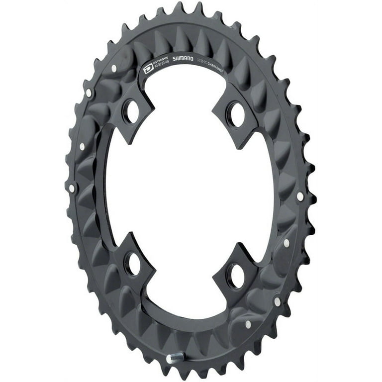 Shimano Deore M6000 40T Chainring - 10 Speed, 96mm BCD, for 40-30-22T Set