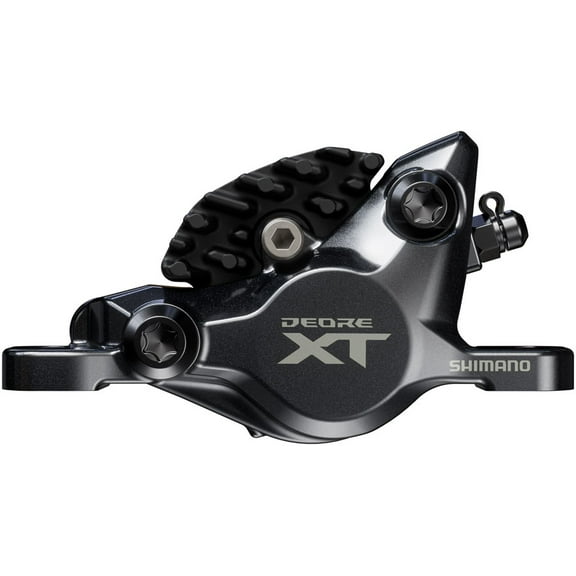 Shimano Deore XT BR-M8200 XC Disc Brake Caliper - Front or Rear, Post Mount, 2-Piston, Includes J04C-MF Finned Metal