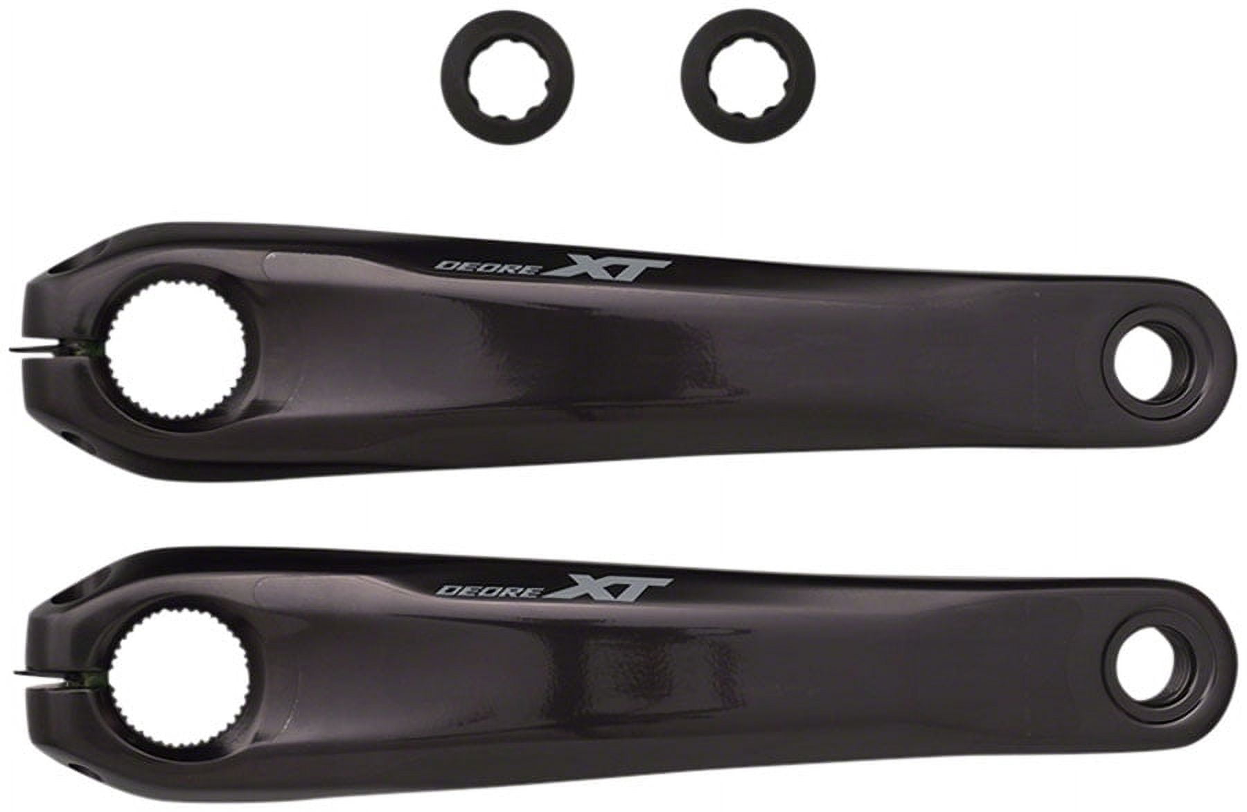 Shimano Deore XT FC-M8150 Kurbelarm Set – 170 Mm, Links & Rechts, Für E-Bike Steps, Schwarz, Alu
