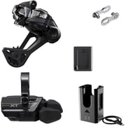 Shimano Deore XT M8250 Di2 Wireless Upgrade Kit - M8250-SGS Rear Derailleur, M8250-R Shifter, Battery, Charger, Quick