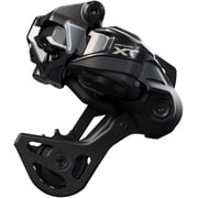 Shimano Deore XT RD-M8250-GS Di2 Wireless Rear Derailleur - 12-Speed, Medium Cage, Shadow ES, Black/Gray
