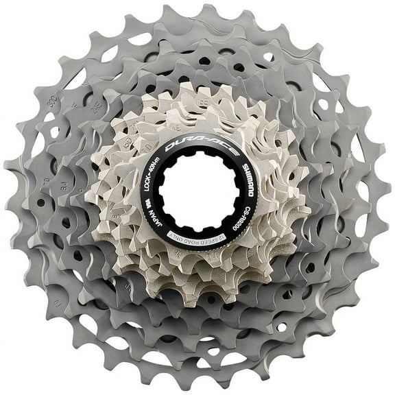 Shimano Dura Ace CS-R9200 Road Bike Cassette - 12-Speed, 11-30T /HG Freehub Body