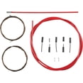 thumbnail image 1 of Shimano Dura-Ace R9100 SP41 Polymer-Coated Derailleur Cable Set, Red, 1 of 1
