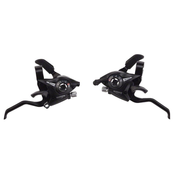 Shimano EF51 3x9-Speed Brake/Shift Lever Set Black