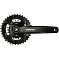 thumbnail image 1 of Shimano FC-M315-B2 Crankset - 170mm, 7/8-Speed, Riveted, JIS Square Taper Spindle Interface, 51.8mm Chainline, Black, 1 of 1