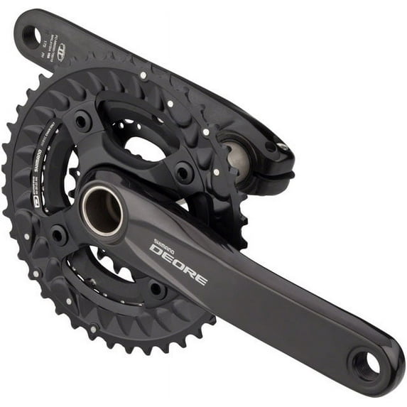Shimano FC-M6000-3 Crankset 175mm 10-Speed 40/30/22t 96/64 BCD Black
