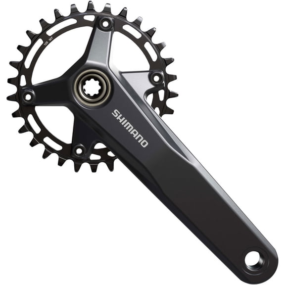 Shimano FC-MT520 Crankset - 170mm, 12-Speed, 30t, 55mm Chainline, Black