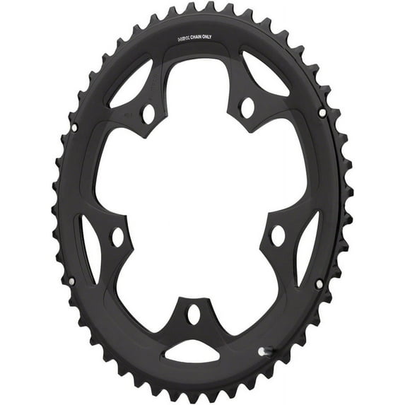 Shimano FC-R460 Chainring - 48t, 5-Bolt, 110 BCD, Black