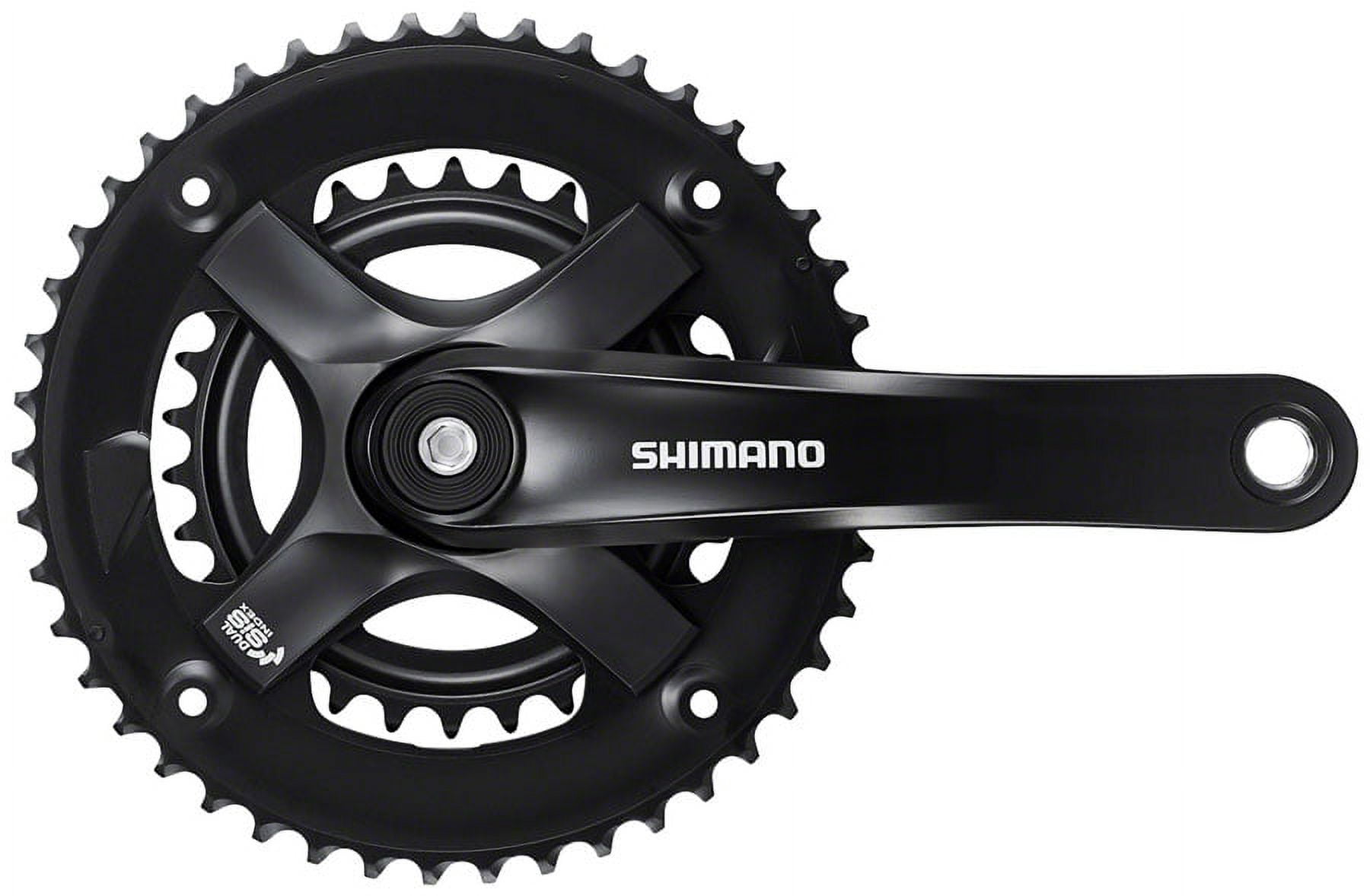 Shimano FC-TY-501-2 Crankset 170mm 7/8-Speed 46-30t Riveted Black ...