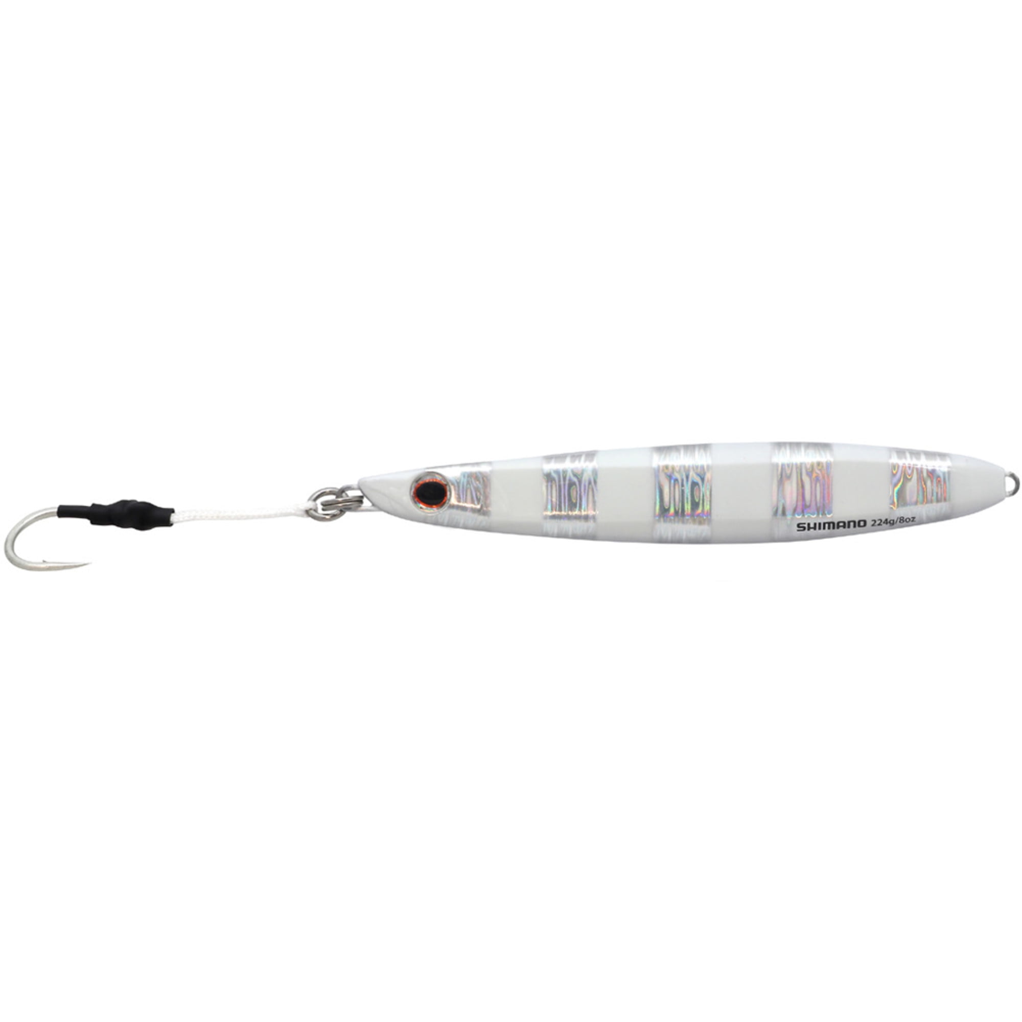 Shimano Fishing BFLY FLATSIDE 140G ZEBRA GLW Jigs [BFLFS140ZG]