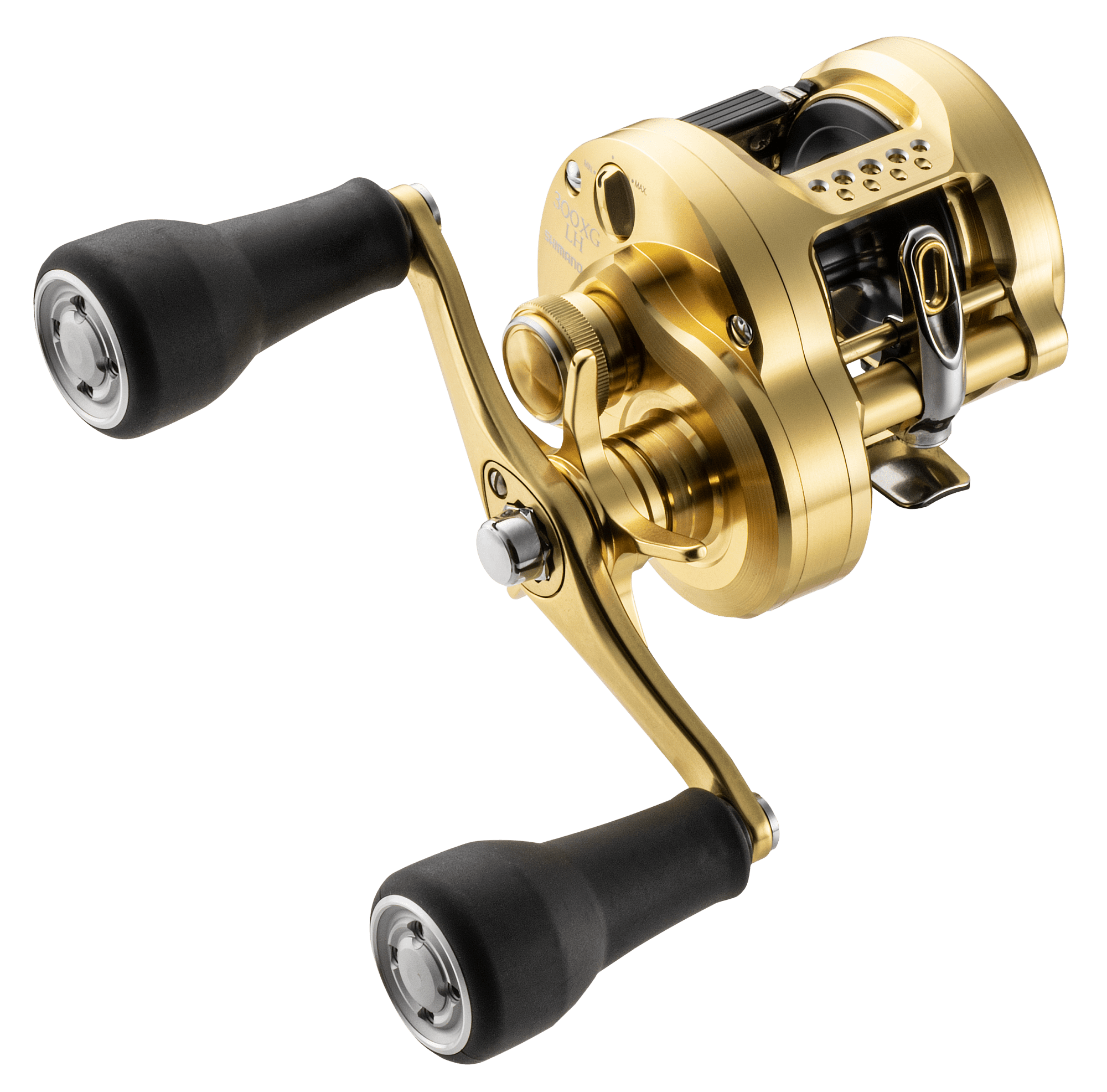 Shimano Fishing CALCUTTA CONQUEST MD300XG LH B Round Reels [CTCNQMD300XGLHB]