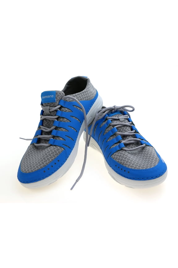 Fishing Evair Boat Shoes - Blue, 7 [EVABS07BL]