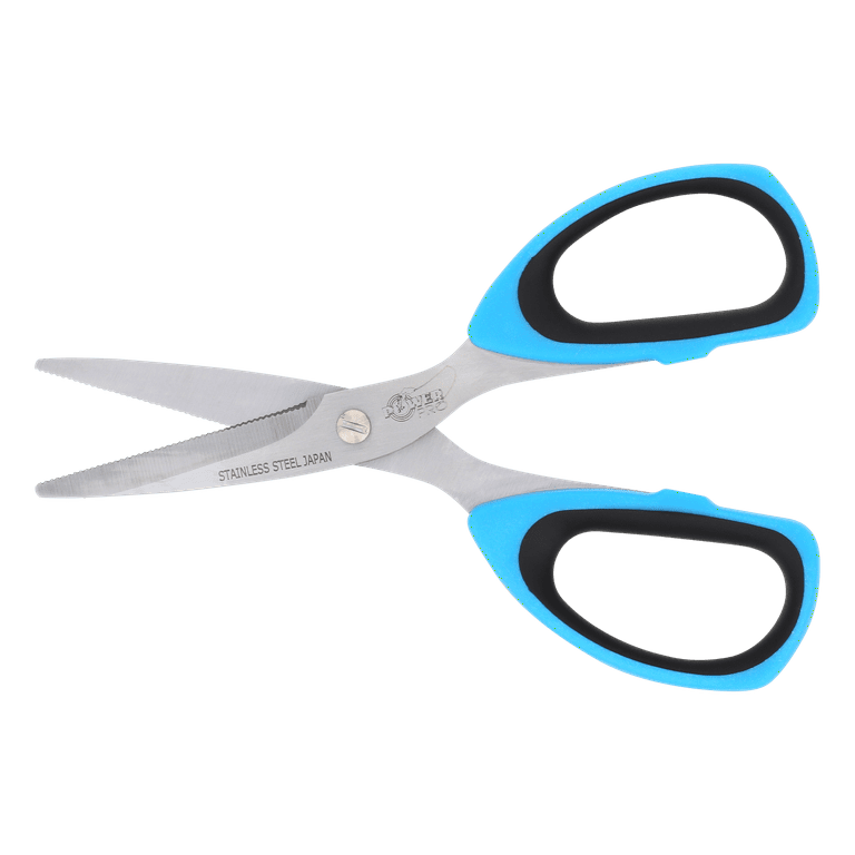 Shimano Brutas Silver Nickel 5 Scissors with Sheath