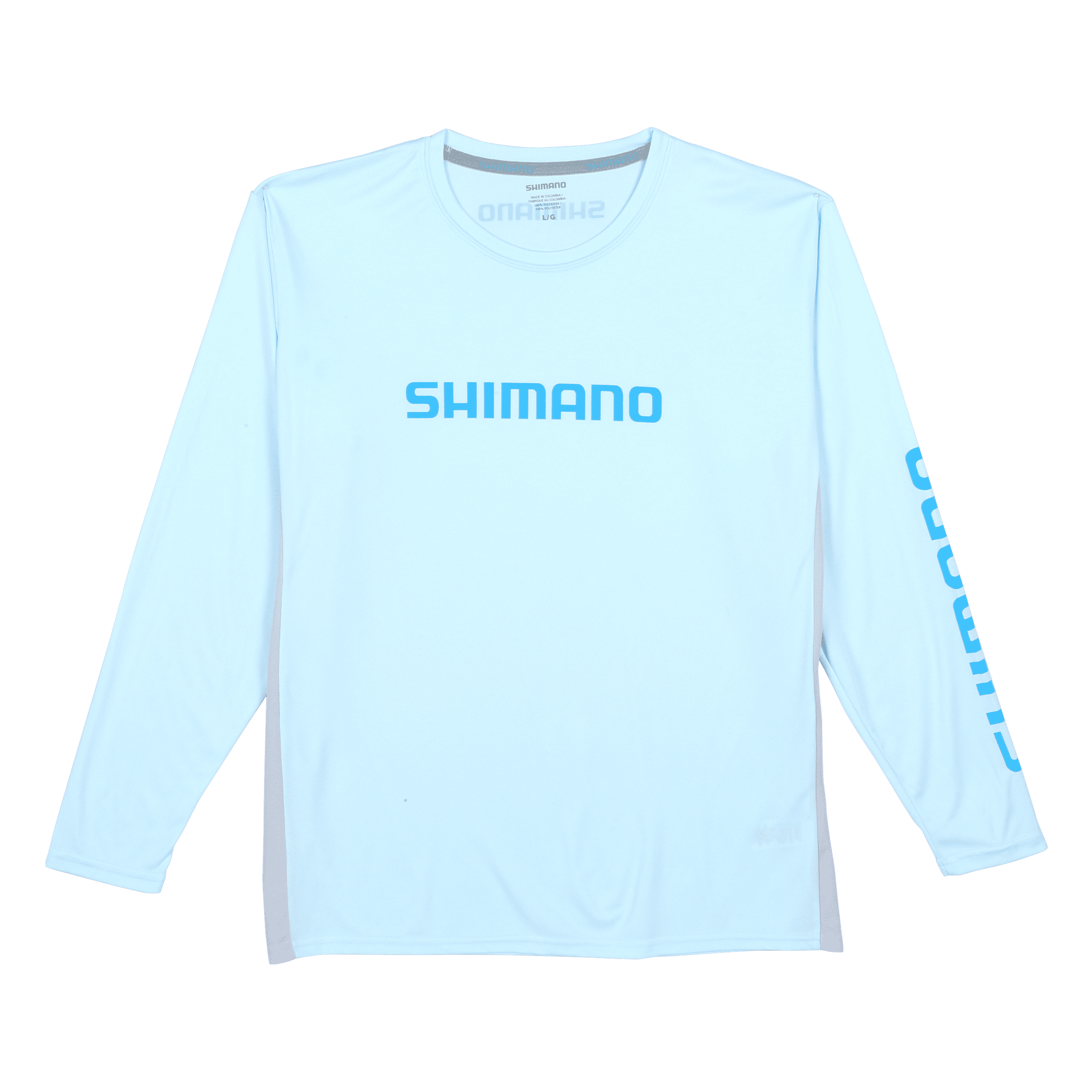 Shimano Fishing Shimano Long Sleeve Hooded Tech Tee - White, LG  [ATEEVAPLSHLWH] 