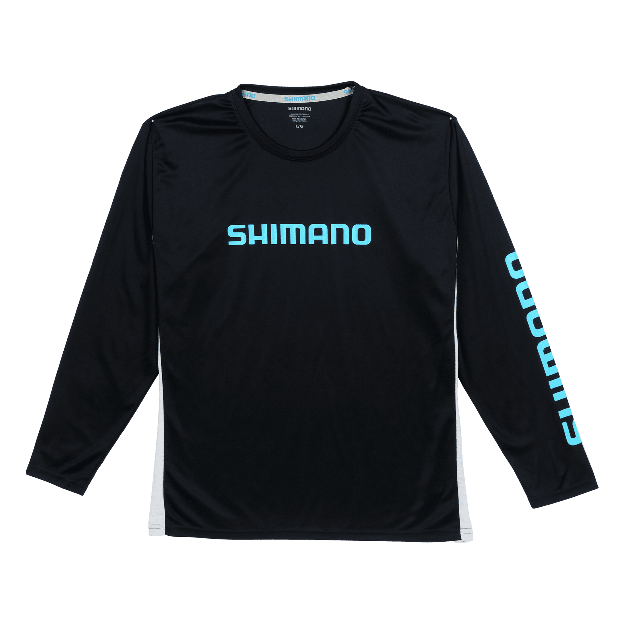 Shimano Fishing Shimano Long Sleeve Tech Tee - Black, SM [ATEEVAPLSSBK]