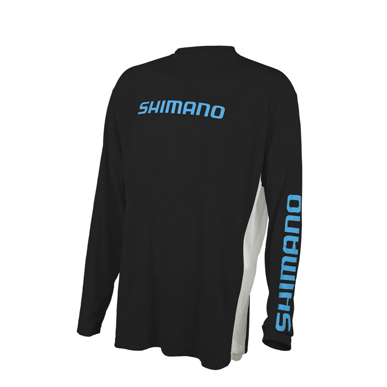 Shimano Fishing Shimano Long Sleeve Tech Tee - Carbon, XL [ATEEVAPLSXLCAR]  