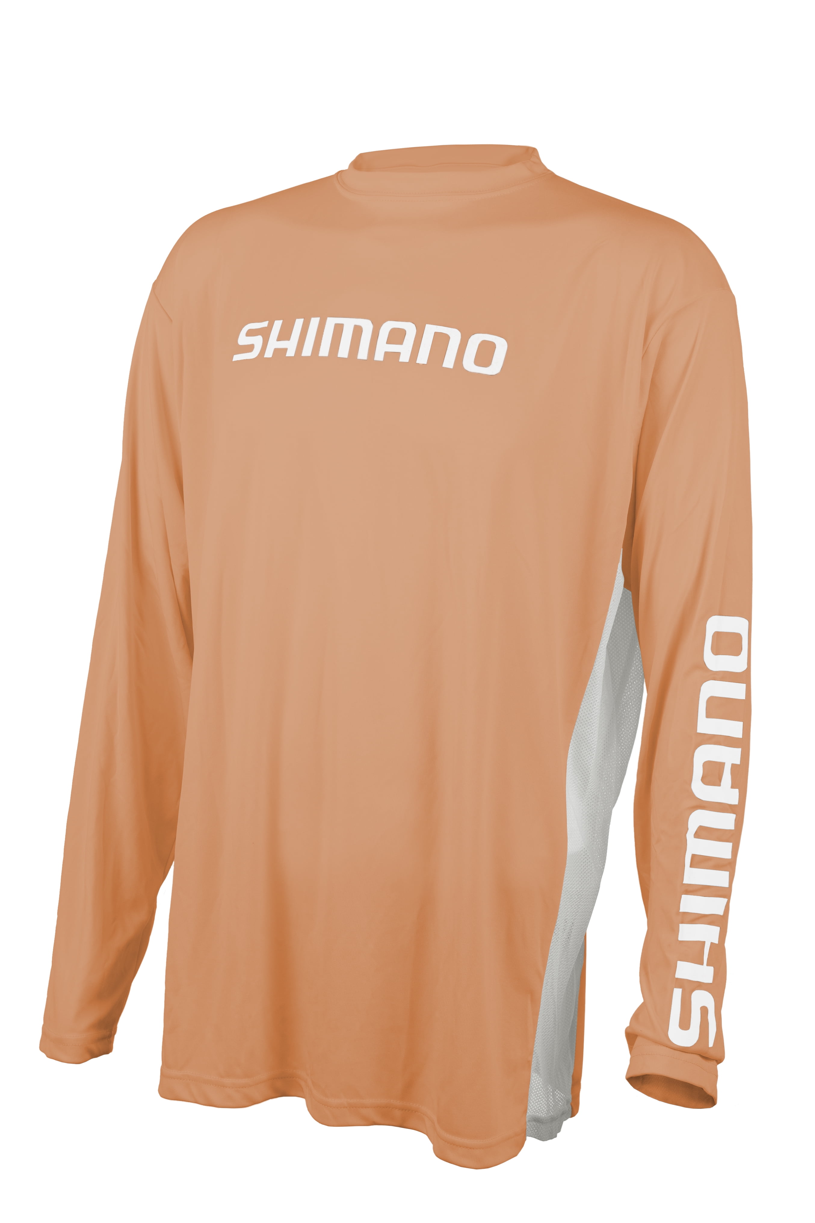 Shimano Fishing Shimano Long Sleeve Tech Tee - Citrus, SM [ATEEVAPLSSCIT] 