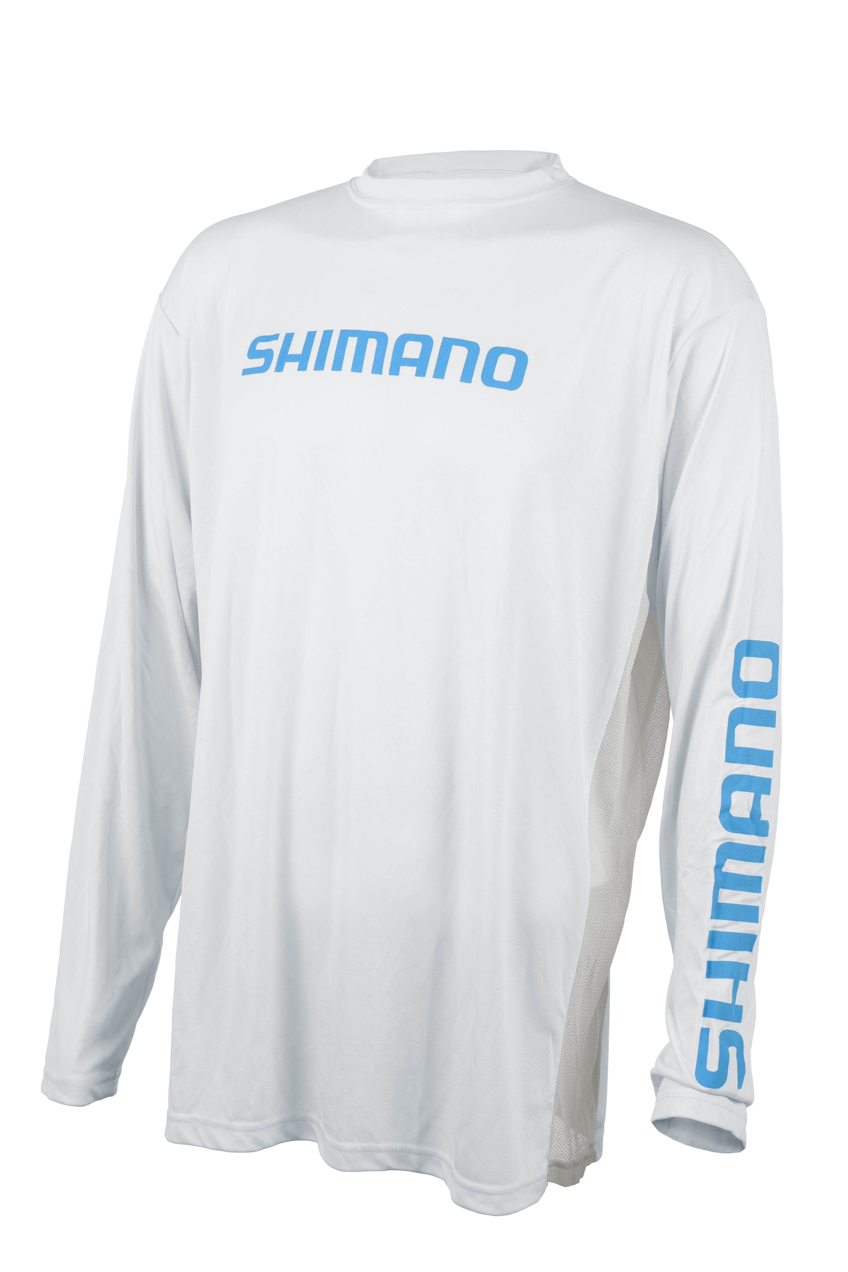 Shimano Fishing Shimano Long Sleeve Tech Tee - White, SM