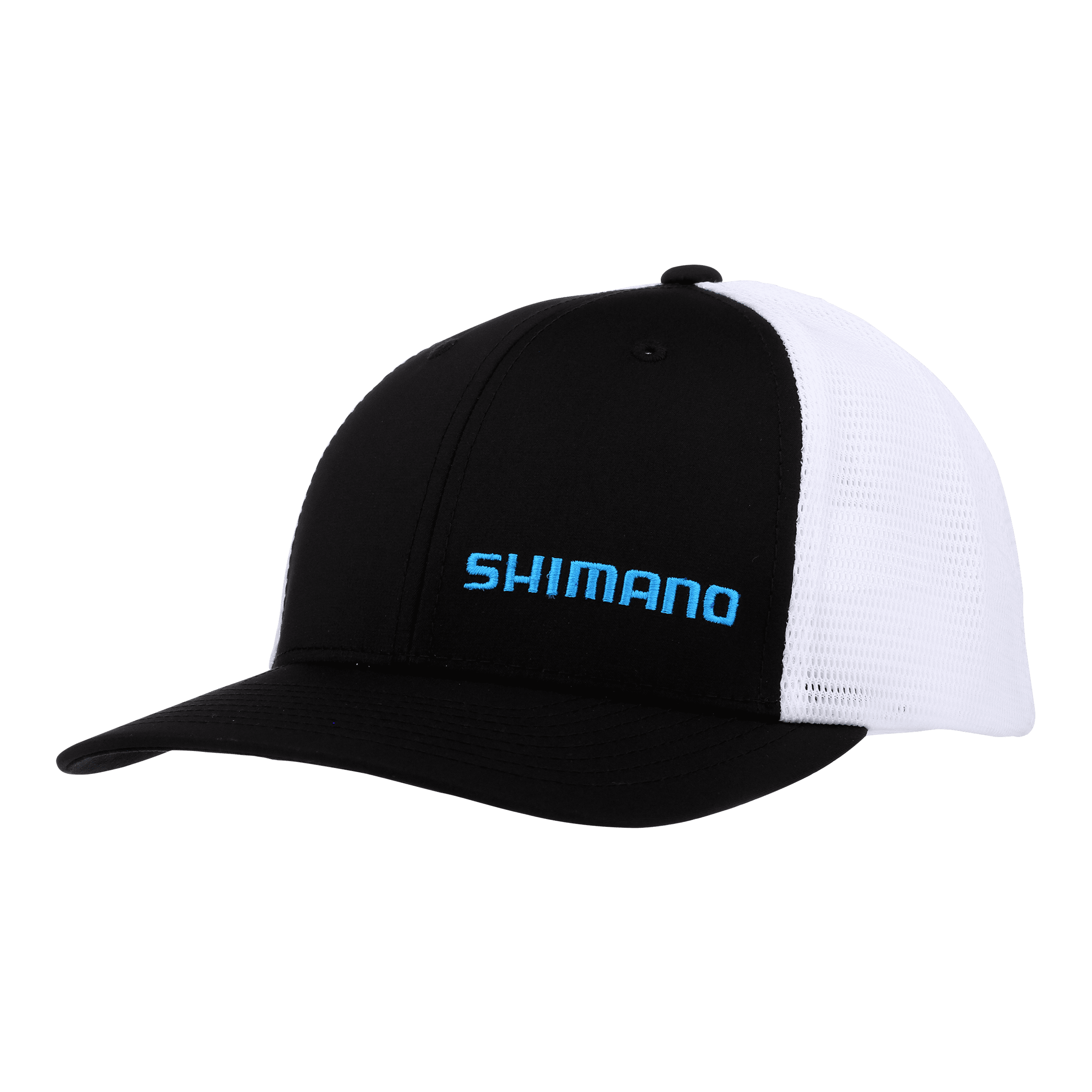 Shimano Fishing Shimano Performance Trucker Hat - Black, One Size Fits Most  [AHATPERFTRKBK]