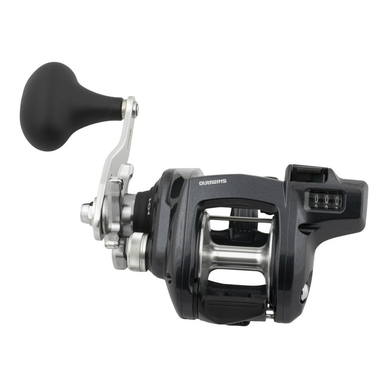 Shimano Tekota 401 Low Profile Fishing Reel with Line