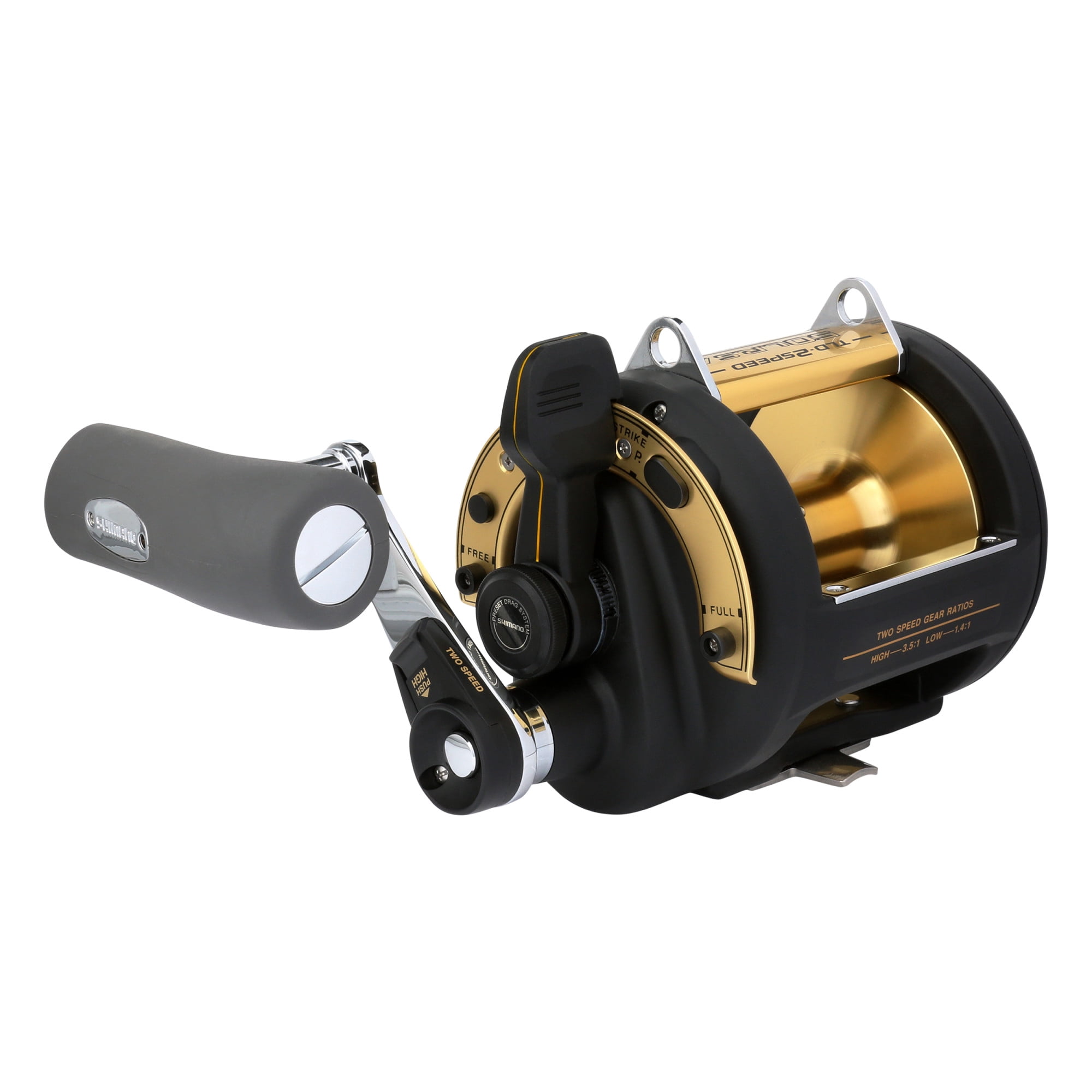 Shimano Fishing TLD 50IILRSA 2SPD Conventional Reels [TLD50IILRSA]