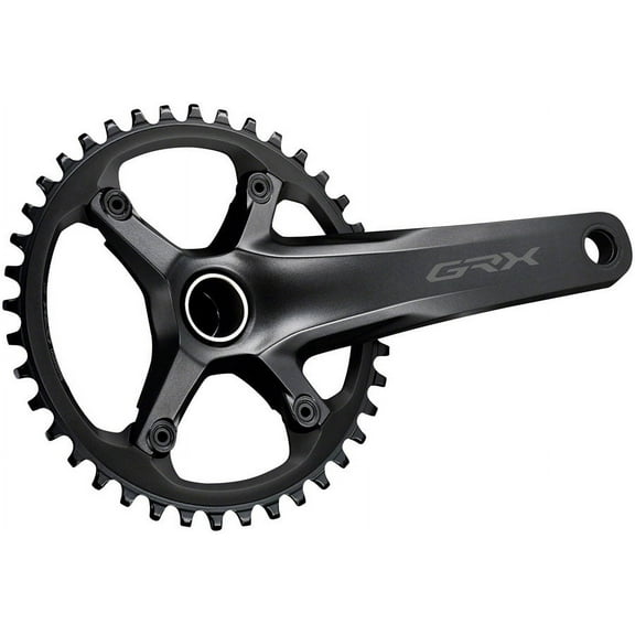 Shimano GRX FC-RX600-1 Crankset 165mm 11-Speed 40t 110 BCD Black