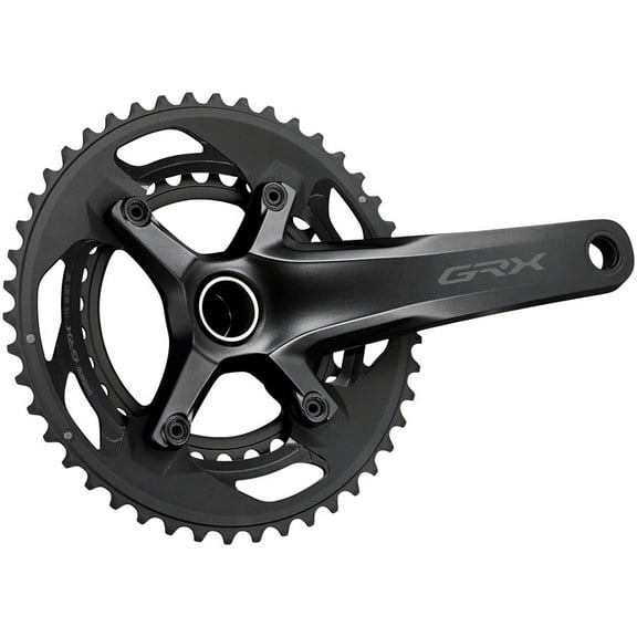 Shimano GRX FC-RX600-11 Crankset 170mm 11-Spd 46/30t 110/80 BCD Black