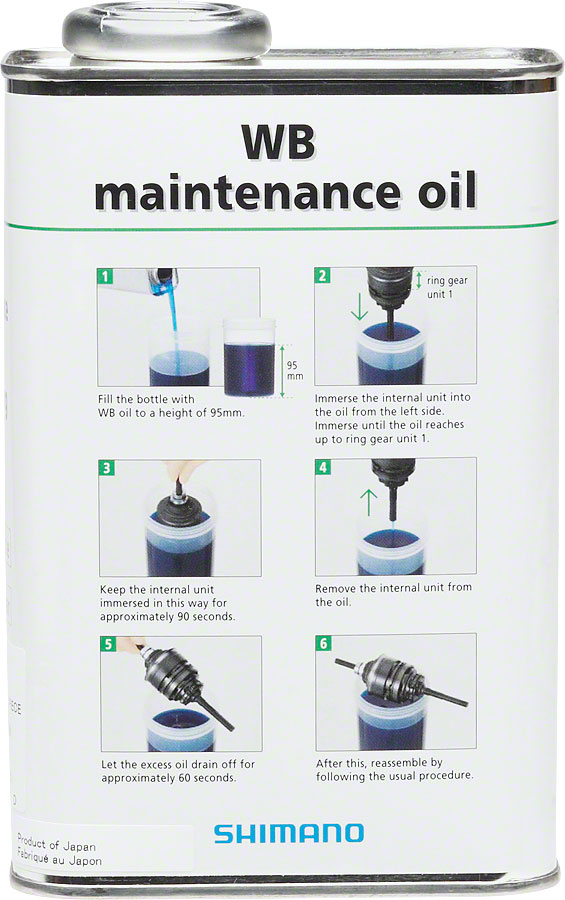 Shimano Maintenance Oil 1L, Bulk