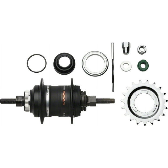 Shimano Nexus SG-3D55 3-Speed Internally Geared Disc Brake 32h Rear Hub Kit, Small Parts Included