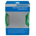 thumbnail image 1 of SHIMANO PTFE Road Brake Cable and Housing Set (Green), 1 of 2