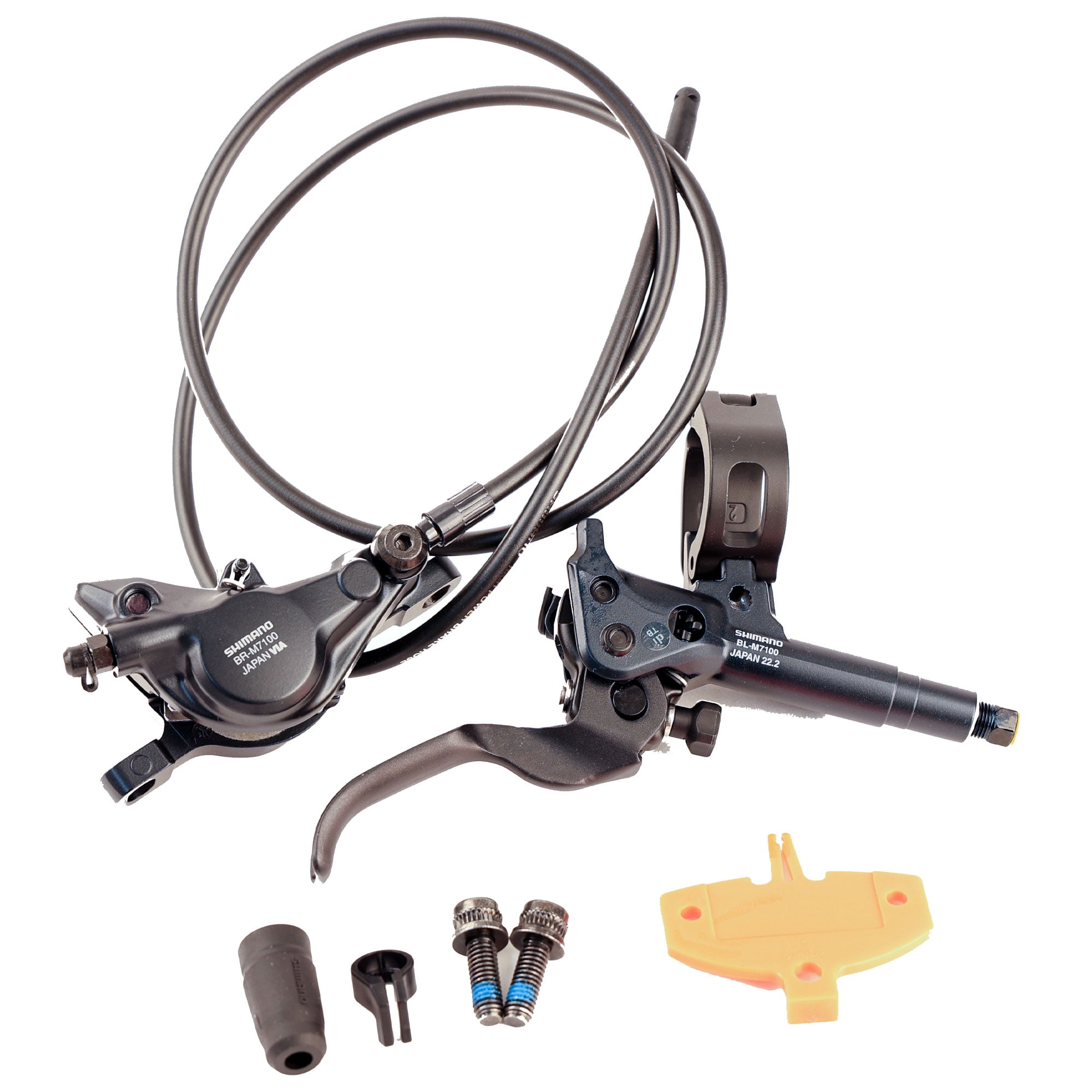 Shimano SLX M7100 Front Disc Brake Set with 850mm Kenya Ubuy