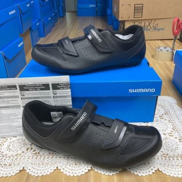 Chaussures De Vélo De Route Shimano Dynalast - Noires - Taille EU 41 / US 8.5 - Femme