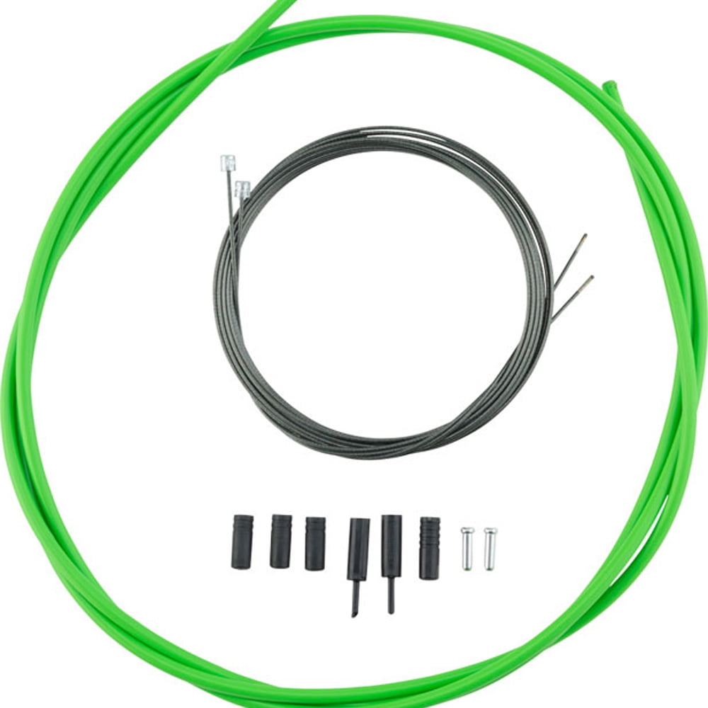 Shimano MTB Optislick Derailleur Cable and Housing Set - Black main image 1